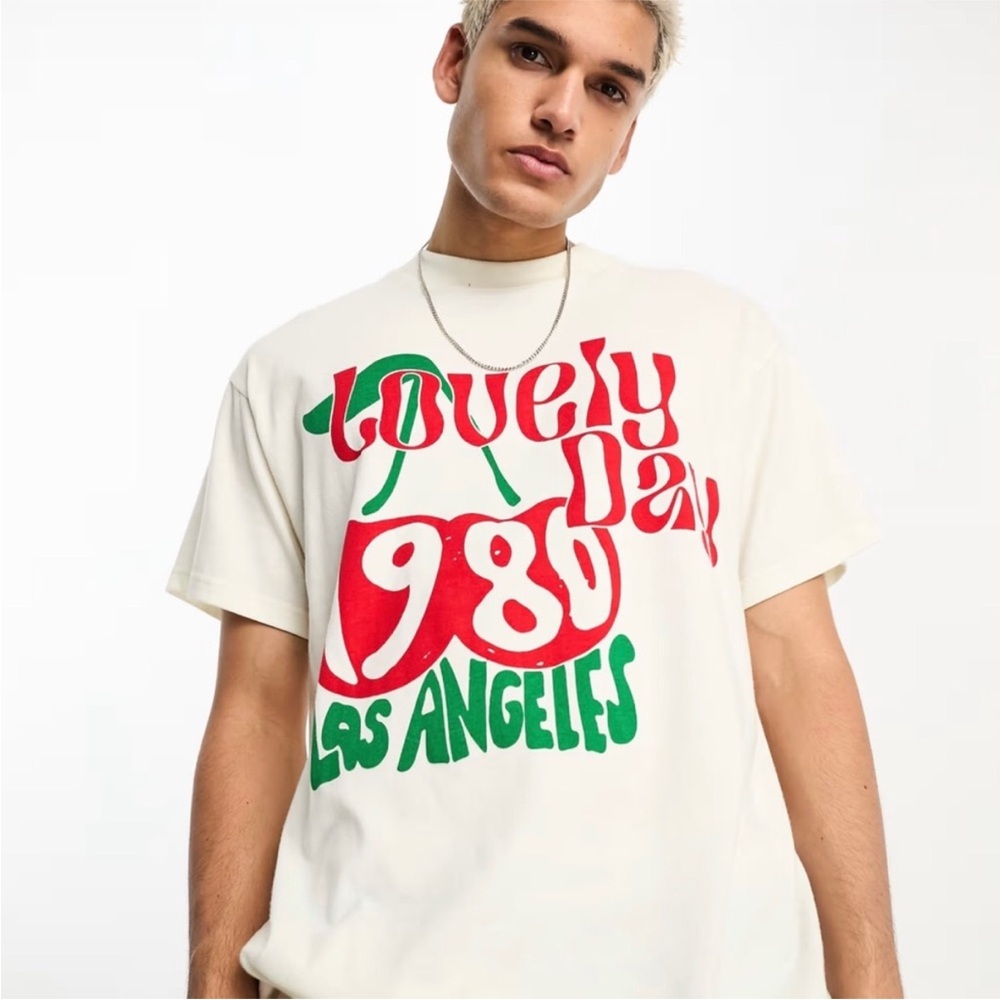 PacSun Lovely Day Cherry Graphic Tee XL